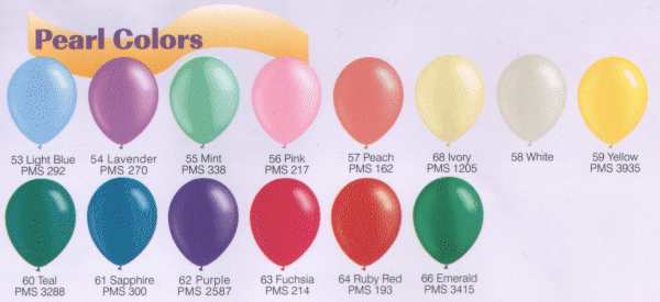  colors opaque finish print with dark ink most popular wedding balloon 