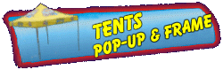 Pop Up Tents and Frame